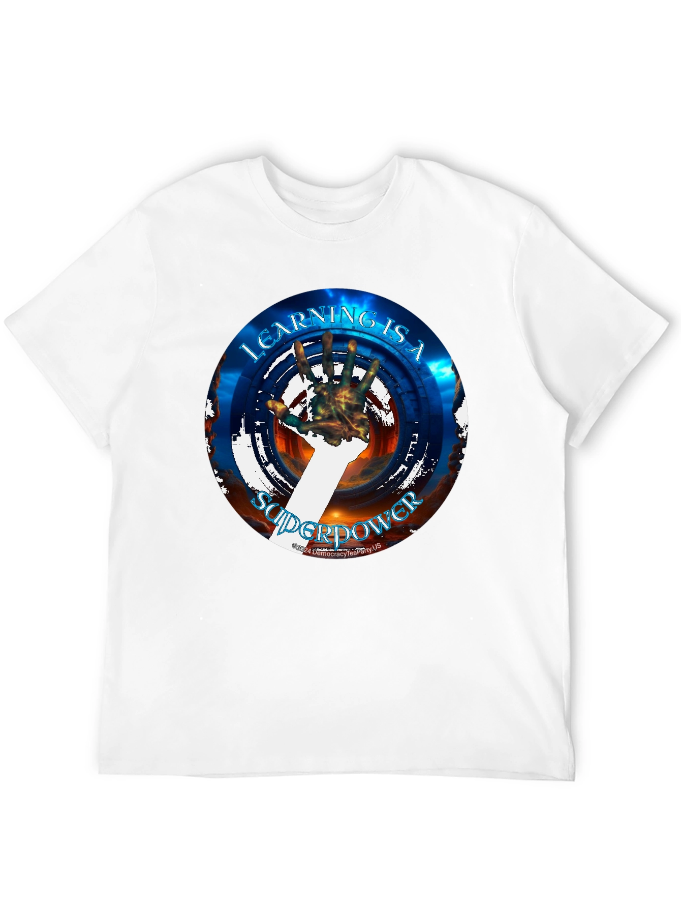Learning is a Superpower Graphic T-Shirt
