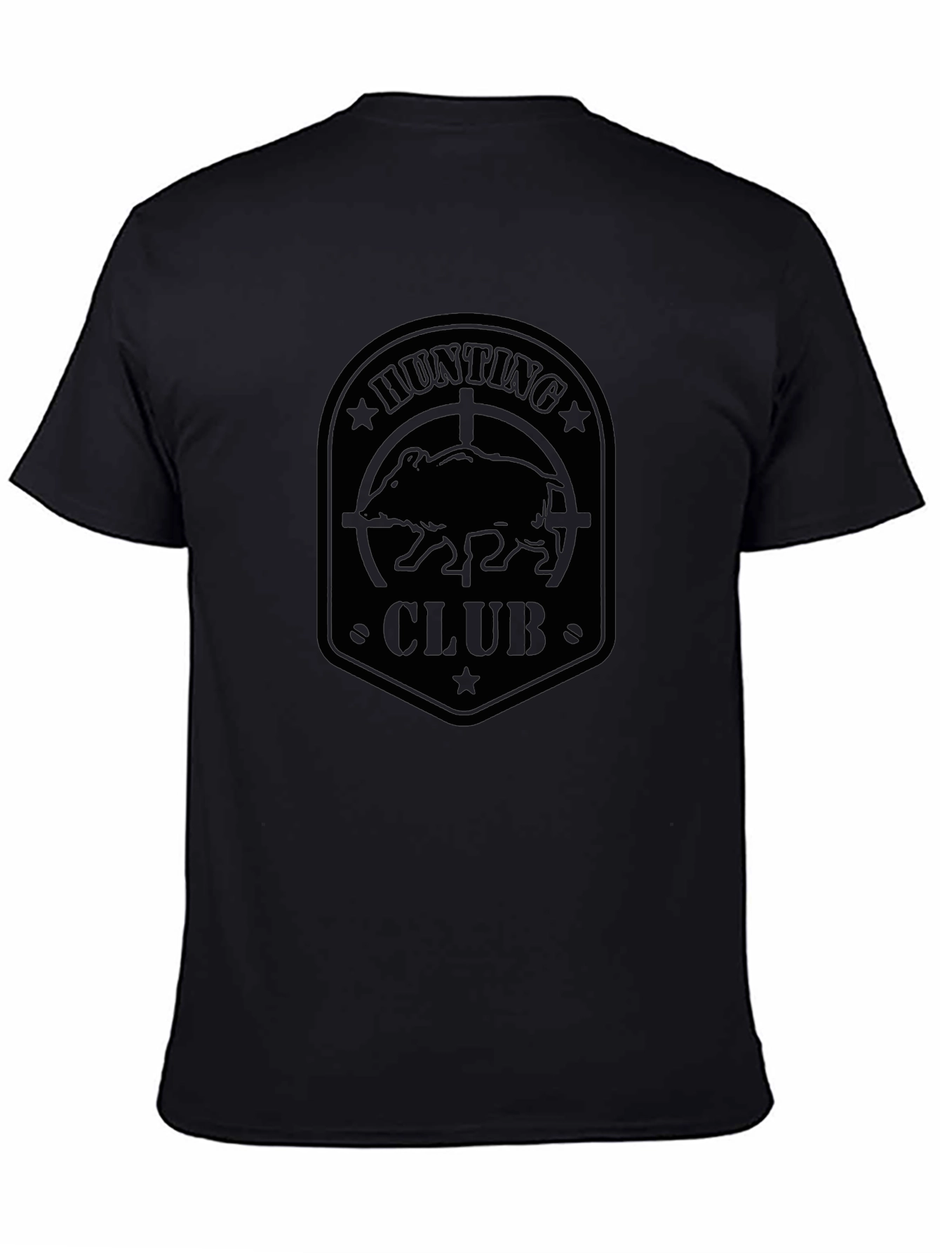 Hunting Club Black T-Shirt