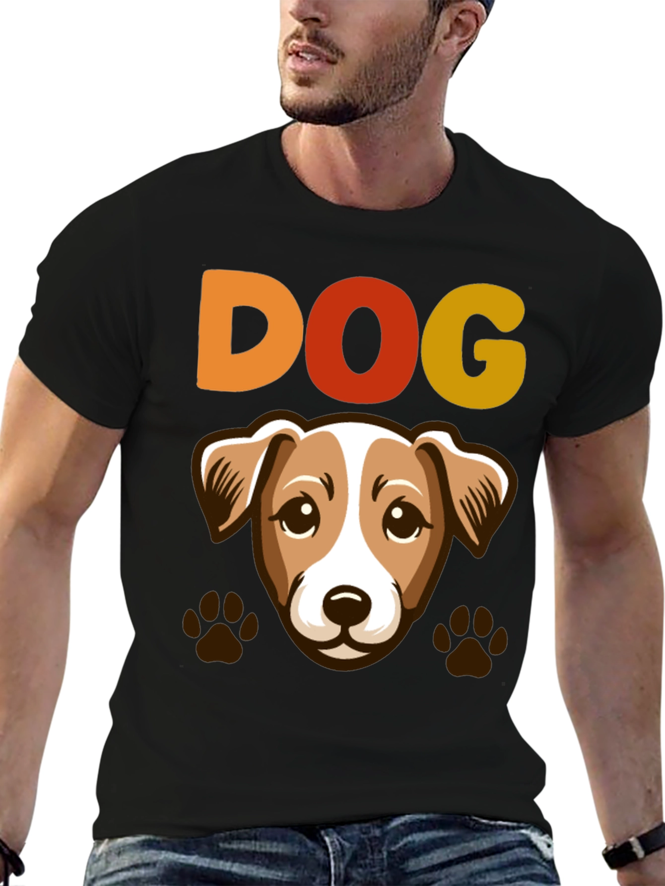 Cute Dog Graphic Tee - Pet Lover Shirt