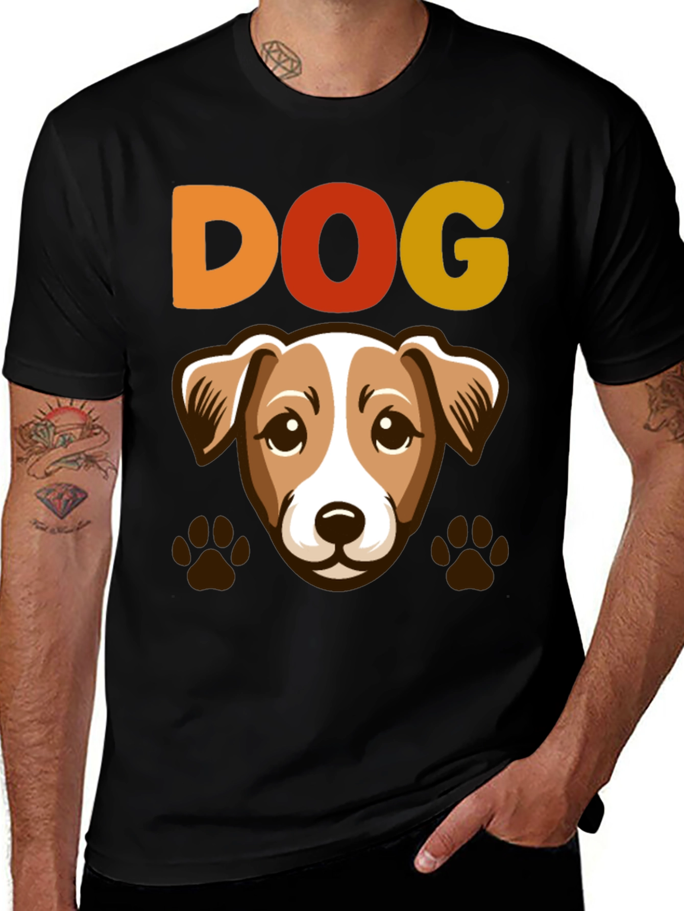 Cute Dog Graphic Tee - Pet Lover Shirt