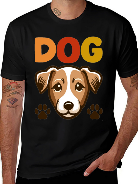 Cute Dog Graphic Tee - Pet Lover Shirt
