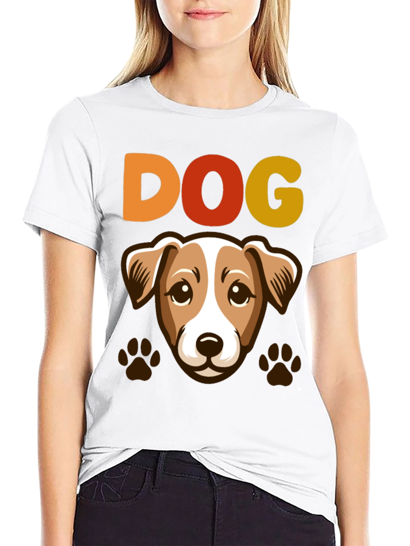 Cute Dog Graphic Tee - Pet Lover Shirt