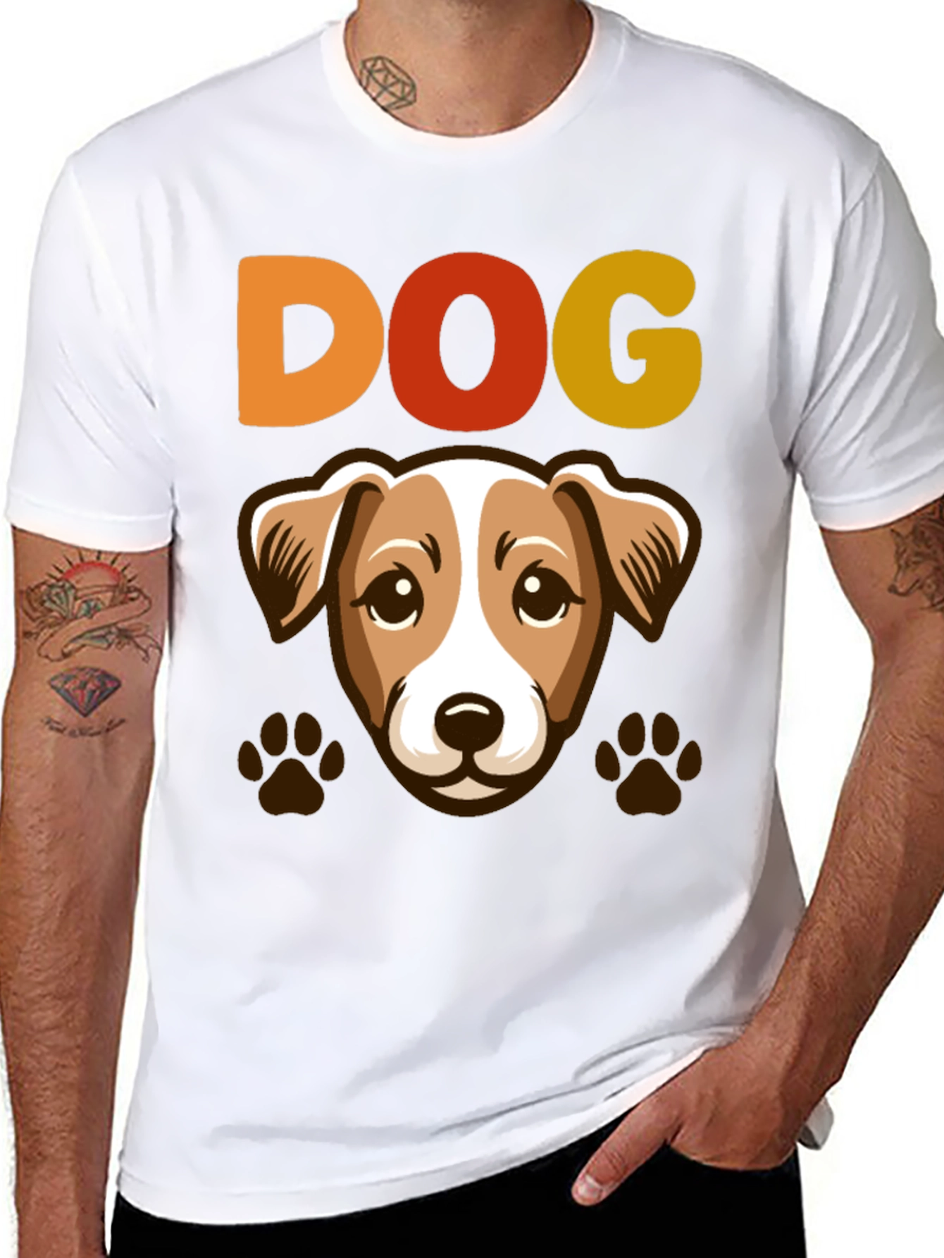 Cute Dog Graphic Tee - Pet Lover Shirt