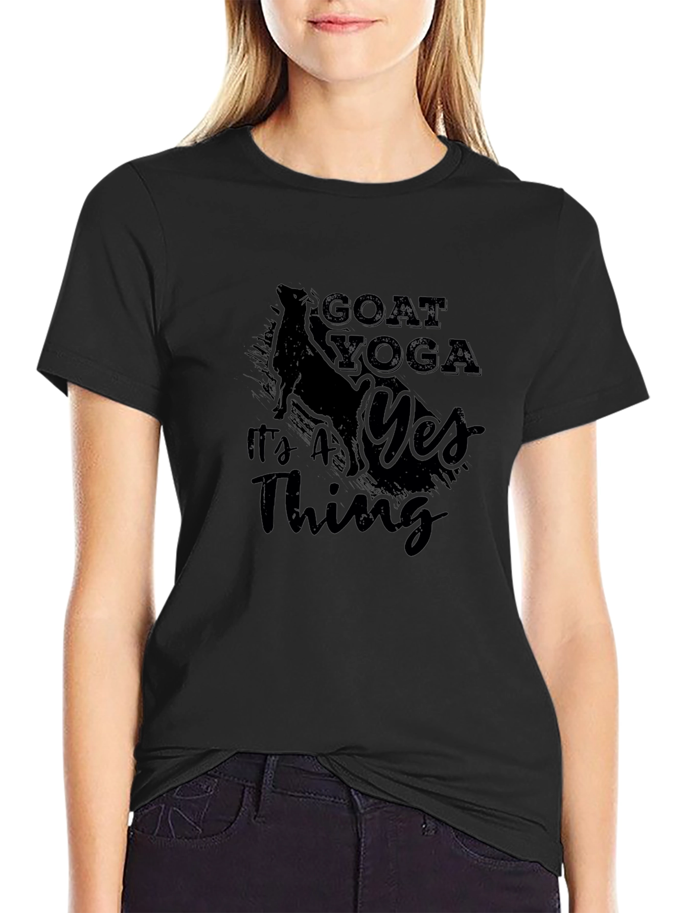 Goat Yoga T-Shirt - Its a Yes Thing!