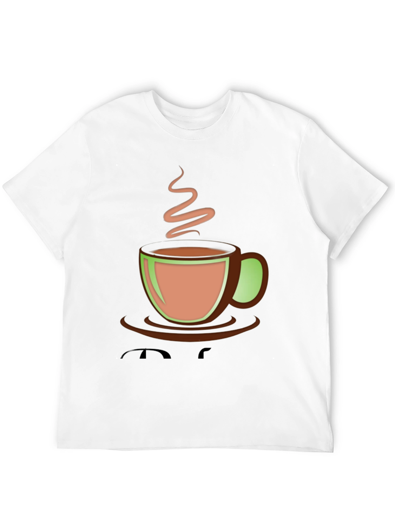 Coffee Cup Graphic T-Shirt