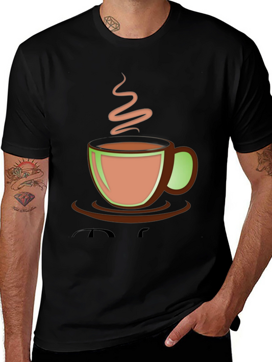 Coffee Cup Graphic T-Shirt
