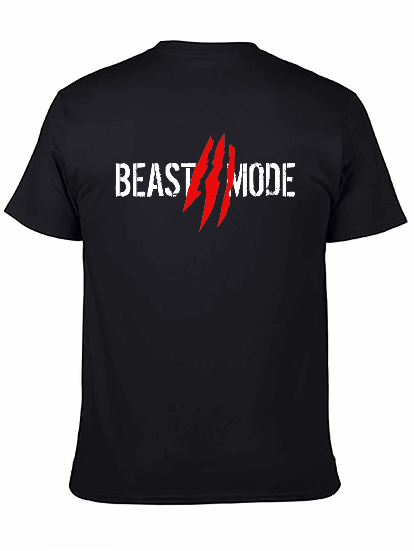 Beast Mode T-Shirt - Black Cotton Tee