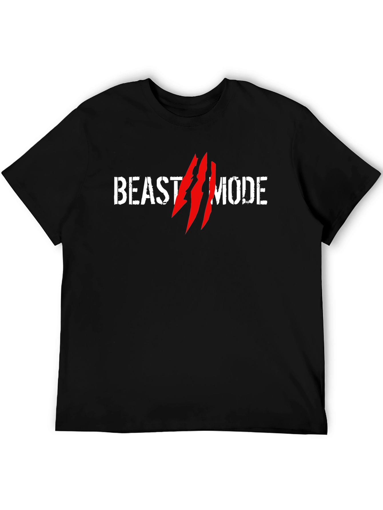 Beast Mode T-Shirt - Black Cotton Tee