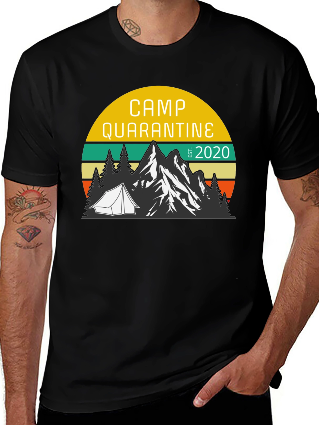 Camp Quarantine 2020 T-Shirt