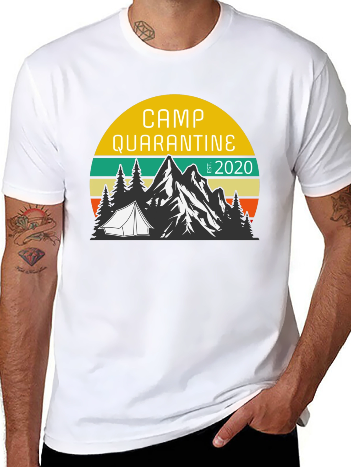 Camp Quarantine 2020 T-Shirt