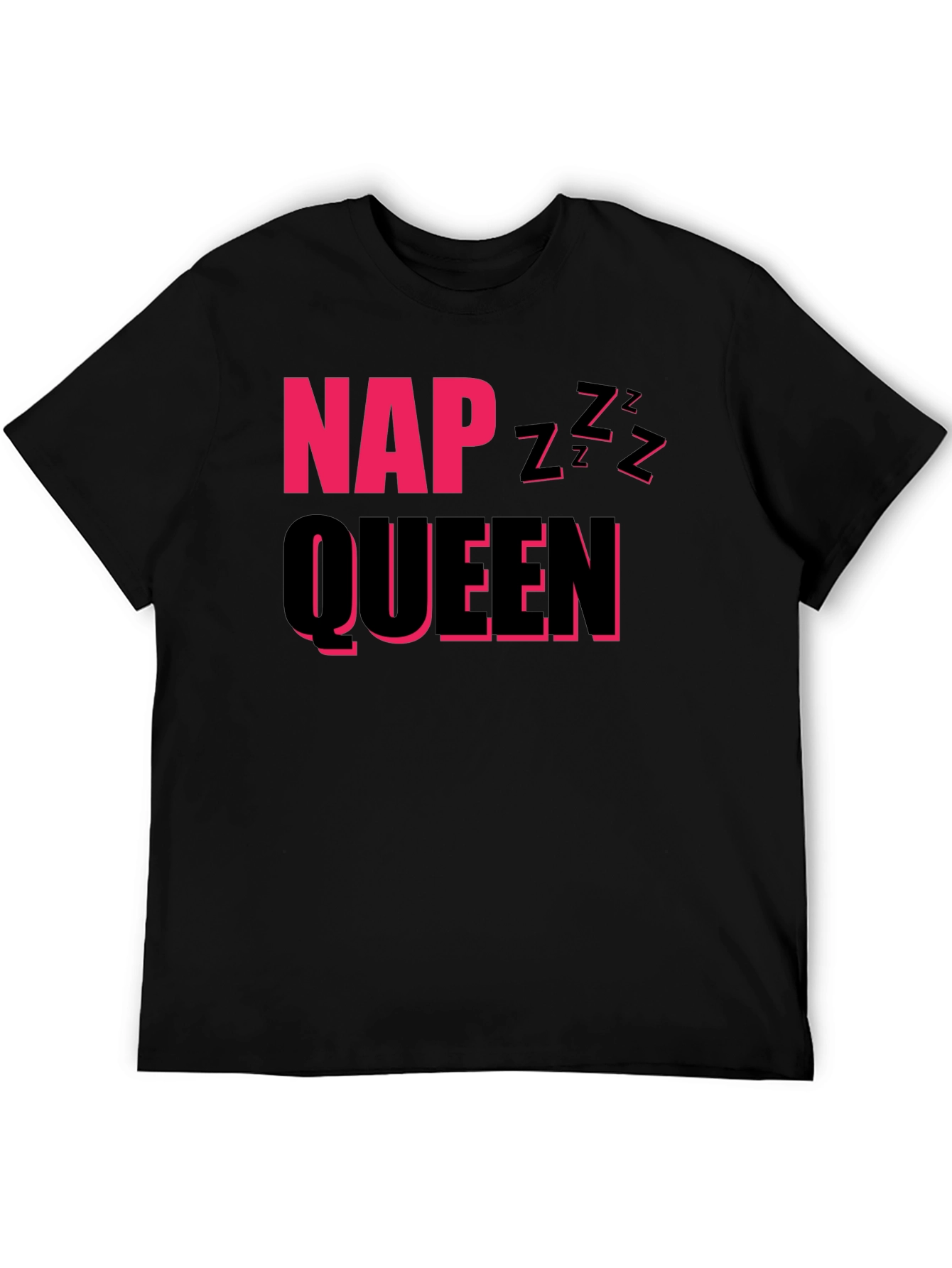 Nap Queen Graphic T-Shirt Sleepy Funny Tee