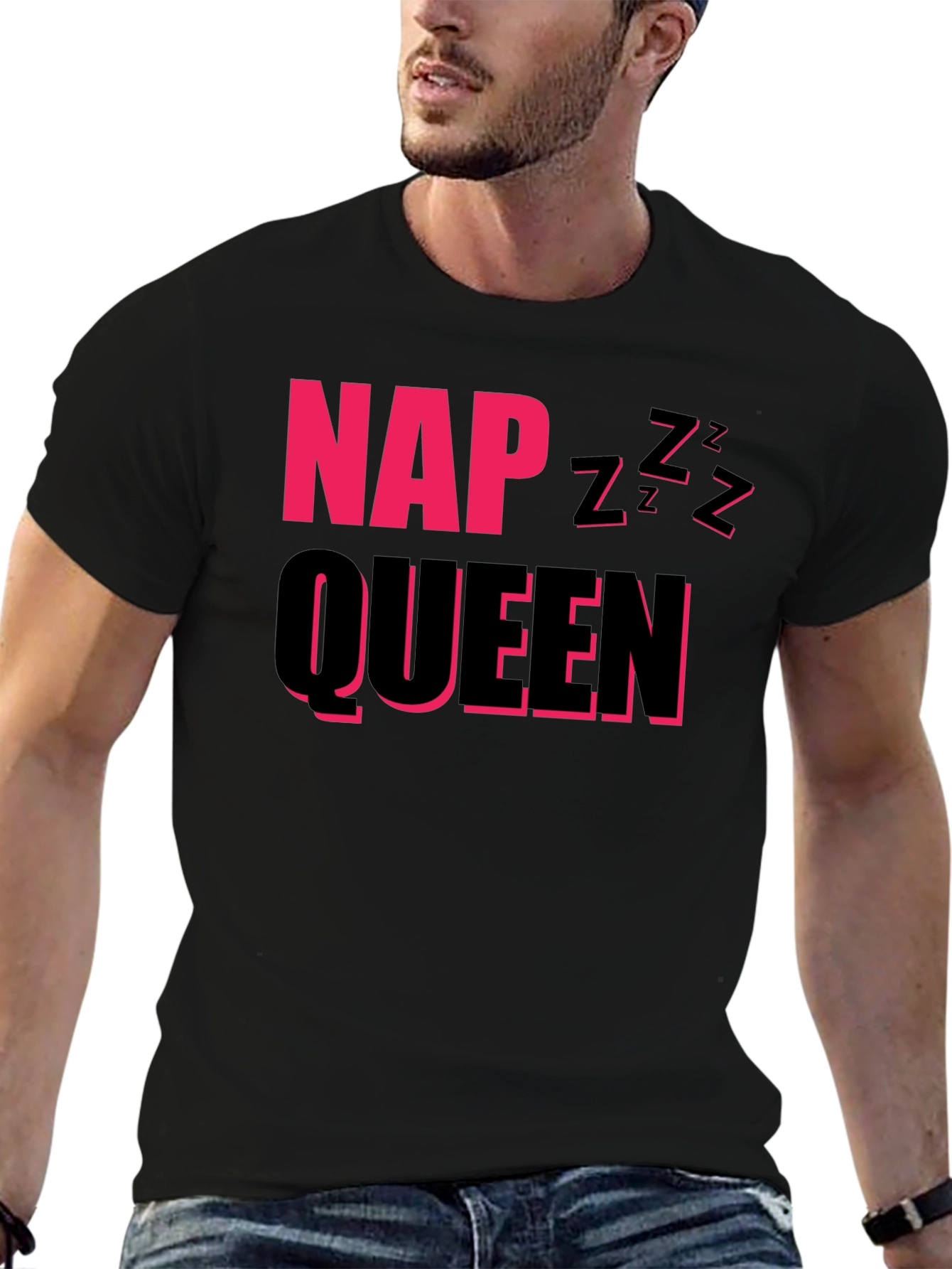 Nap Queen Graphic T-Shirt Sleepy Funny Tee