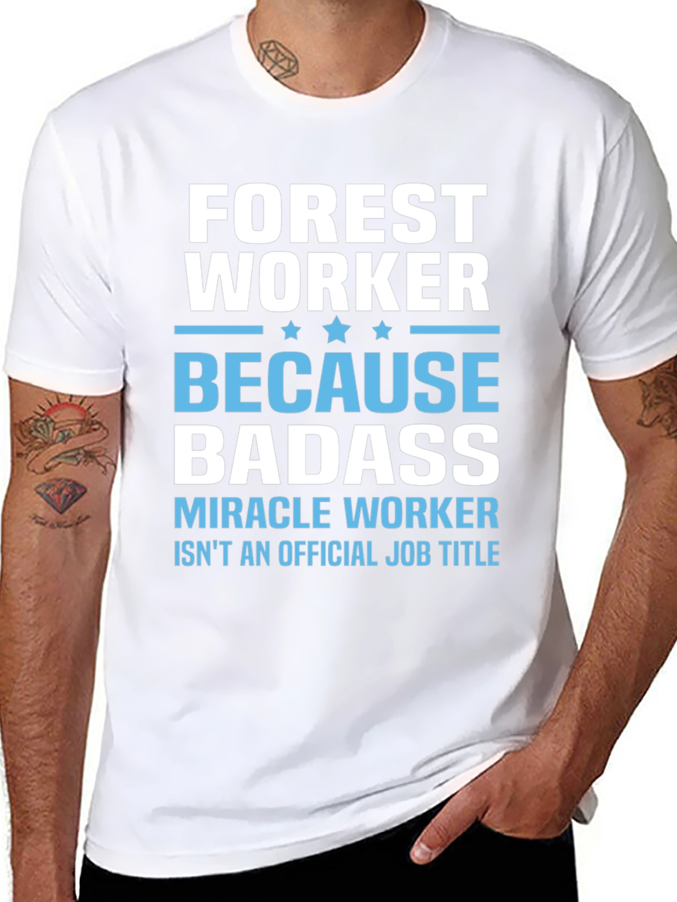 Forest Worker Badass T-Shirt