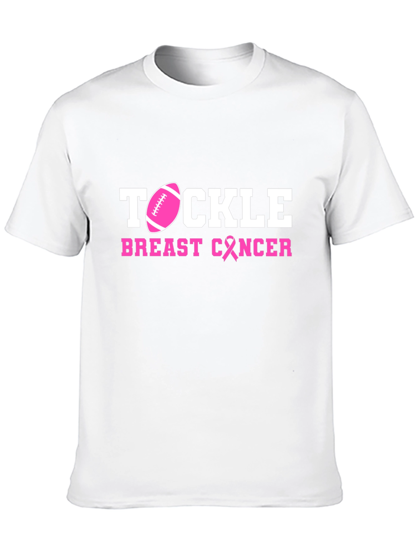Tackle Breast Cancer Awareness T-Shirt
