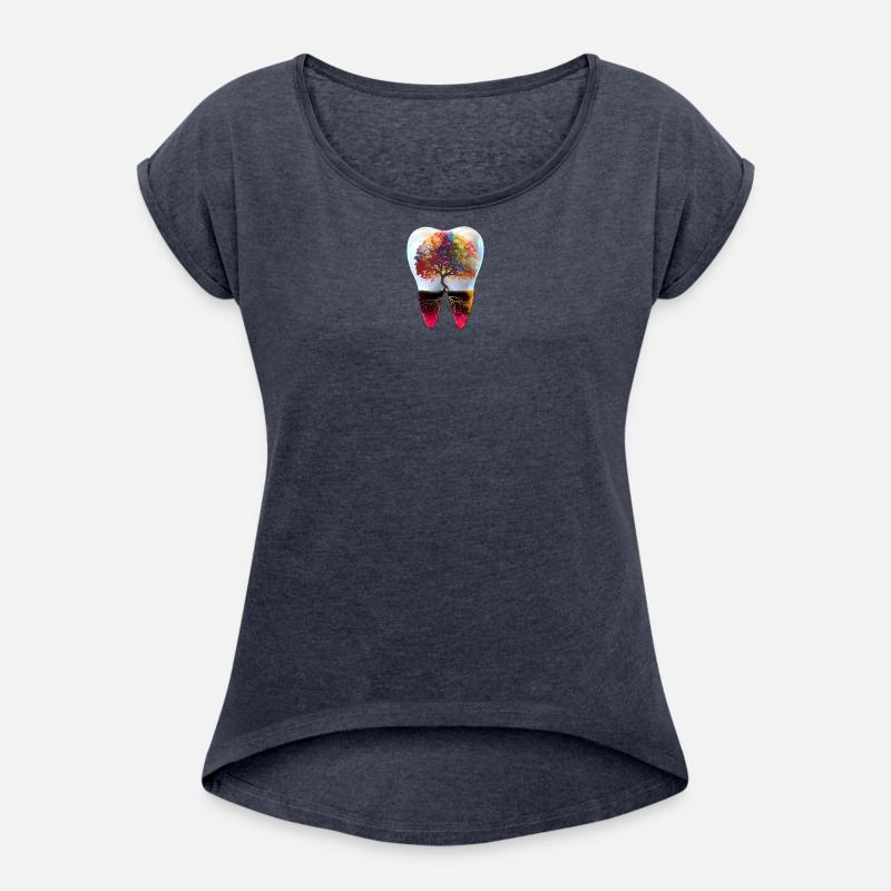 Vibrant Tree Inside Tooth Design