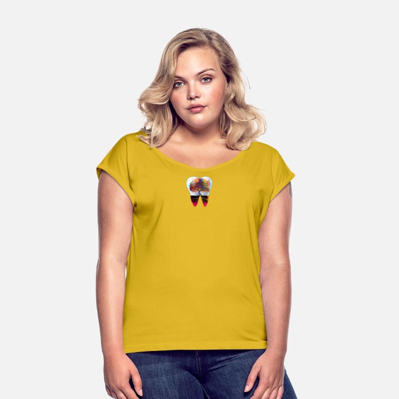 Vibrant Tree Inside Tooth Design