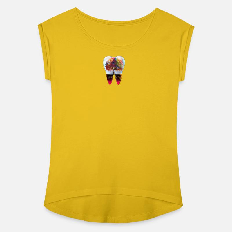 Vibrant Tree Inside Tooth Design