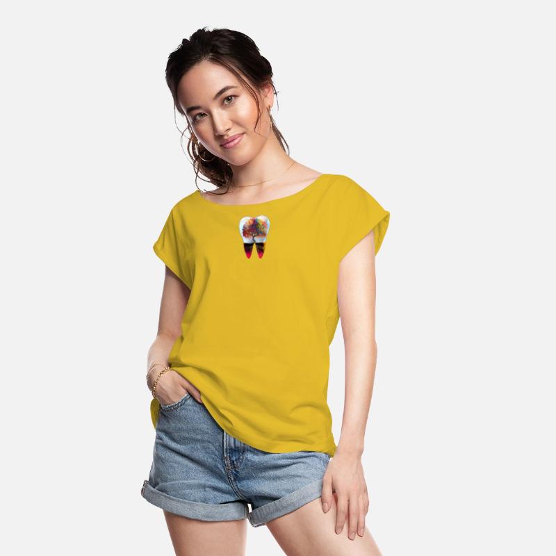 Vibrant Tree Inside Tooth Design