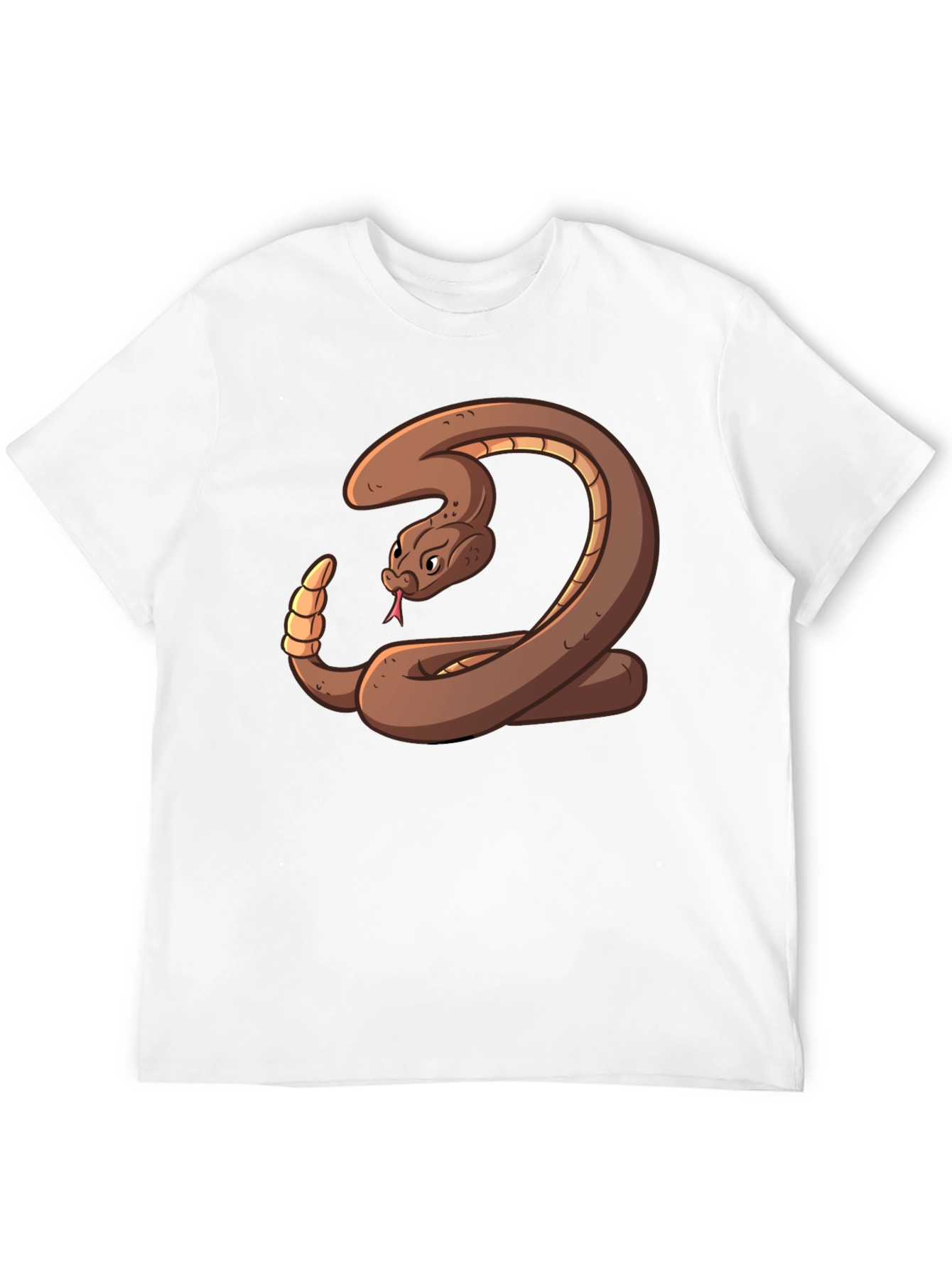 Snake Graphic Black T-Shirt