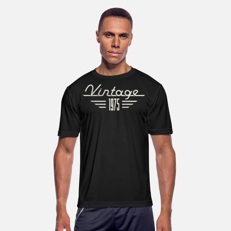 Vintage 1975 year of birth minimalist birthday