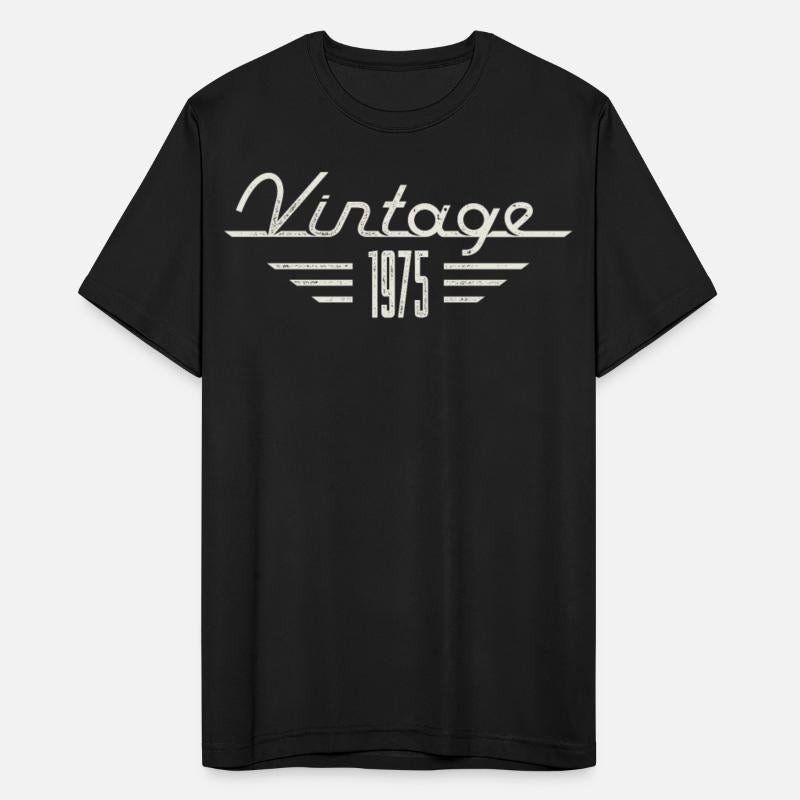 Vintage 1975 year of birth minimalist birthday
