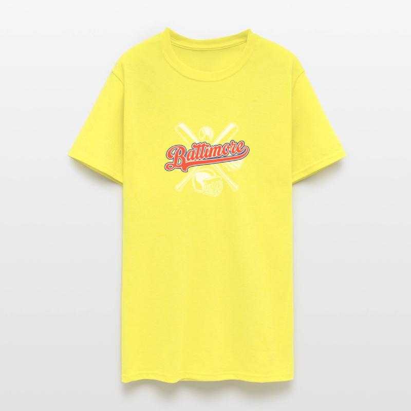 Vintage Baltimore Baseball Distressed Baseball