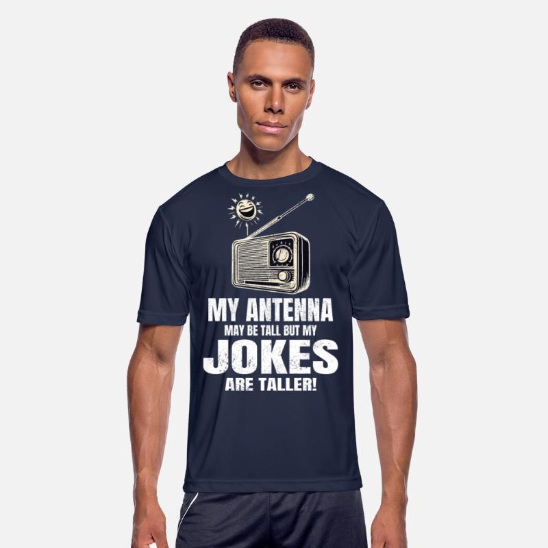 Vintage Radio Aesthetic Tall Antennas Taller Jokes