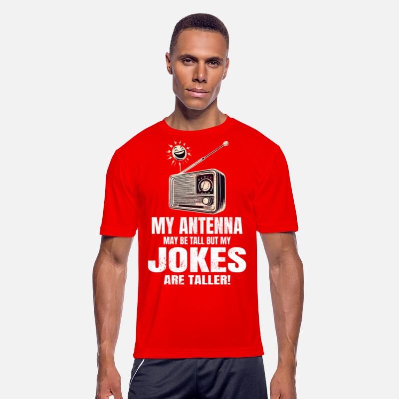 Vintage Radio Aesthetic Tall Antennas Taller Jokes