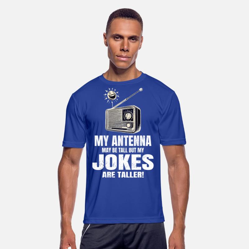 Vintage Radio Aesthetic Tall Antennas Taller Jokes