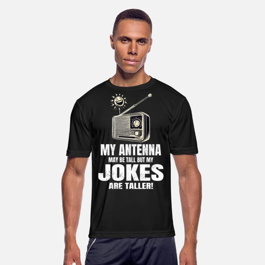 Vintage Radio Aesthetic Tall Antennas Taller Jokes