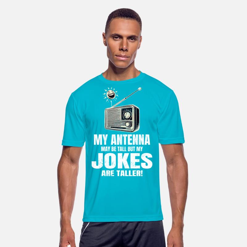 Vintage Radio Aesthetic Tall Antennas Taller Jokes
