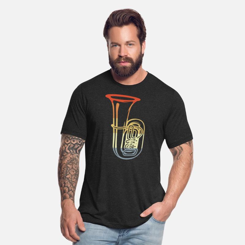 Vintage Tuba Drawing