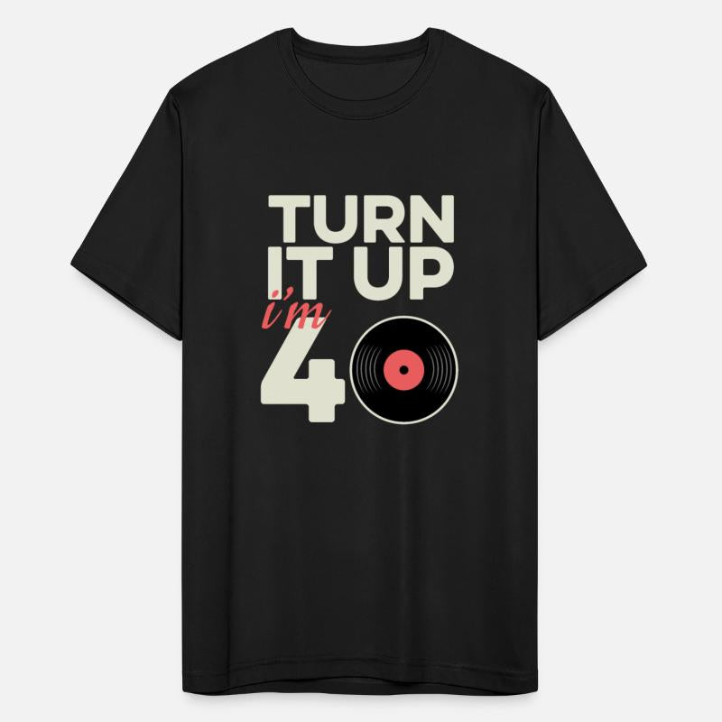 Vinyl Record Player 40th Birthday Vinyl