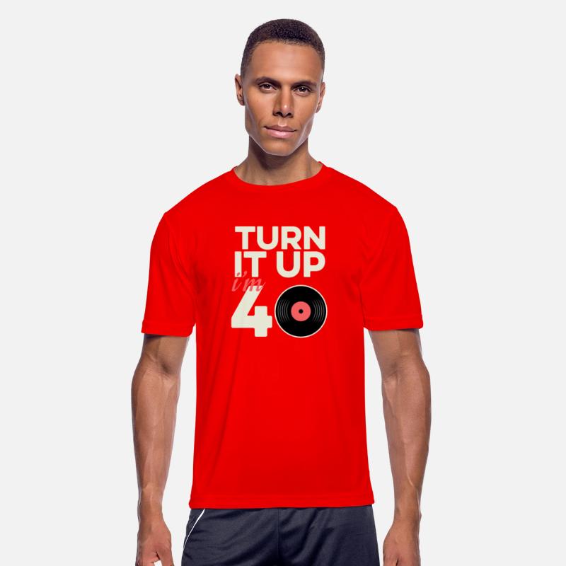 Vinyl Record Player 40th Birthday Vinyl