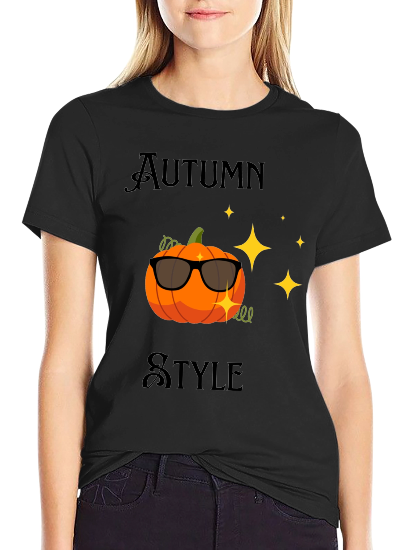 Autumn Style Pumpkin T-Shirt