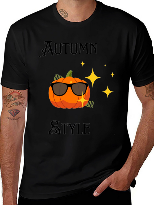 Autumn Style Pumpkin T-Shirt