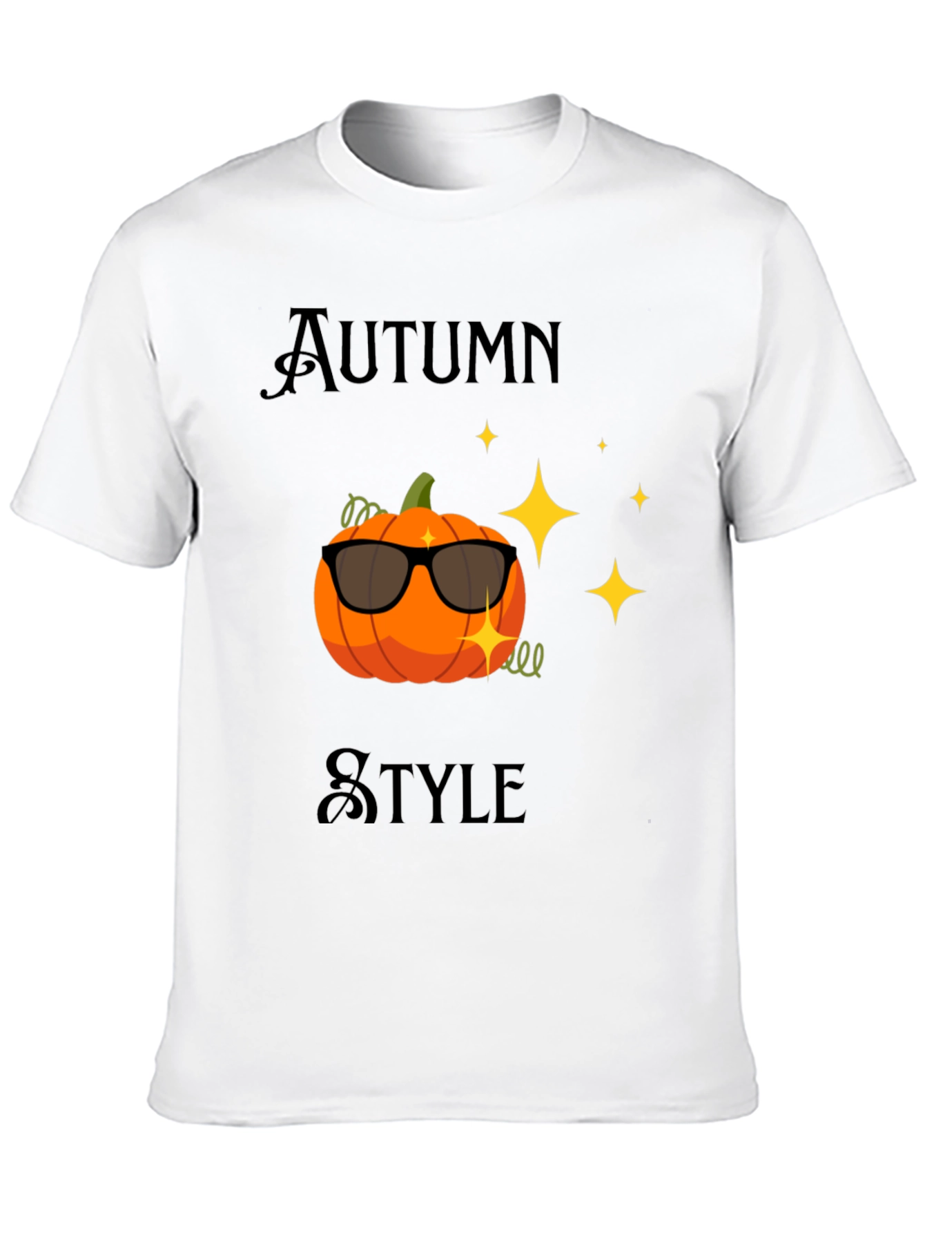 Autumn Style Pumpkin T-Shirt