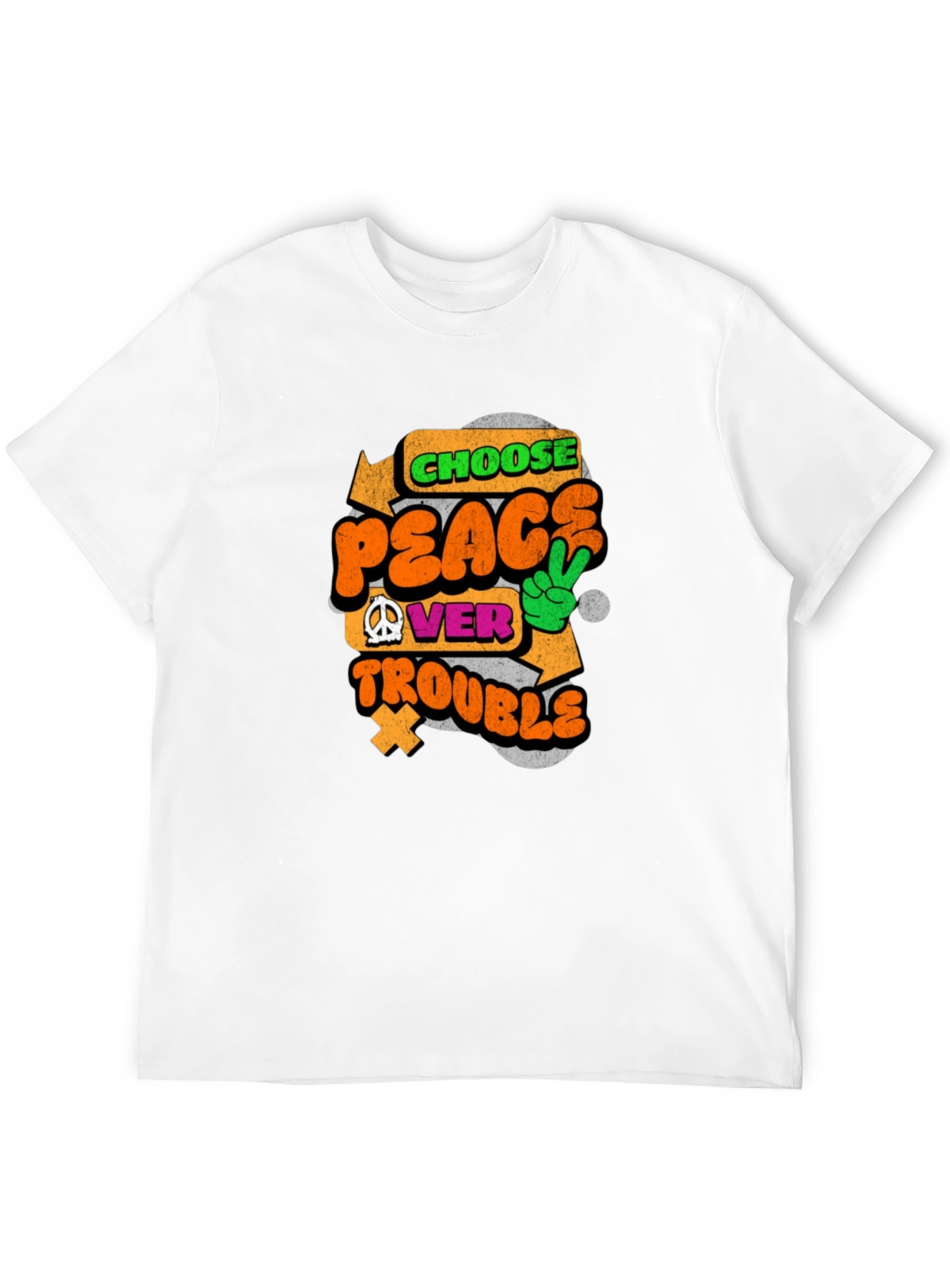Choose Peace Over Trouble Graphic Tee