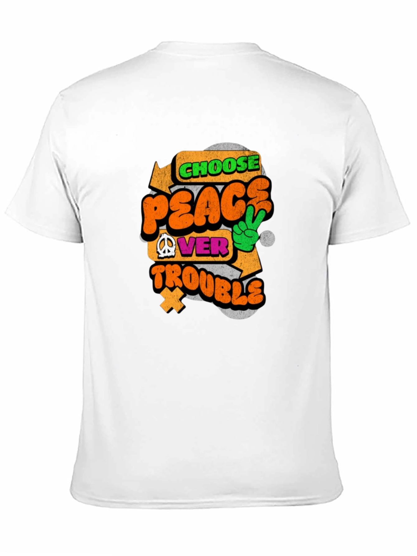 Choose Peace Over Trouble Graphic Tee
