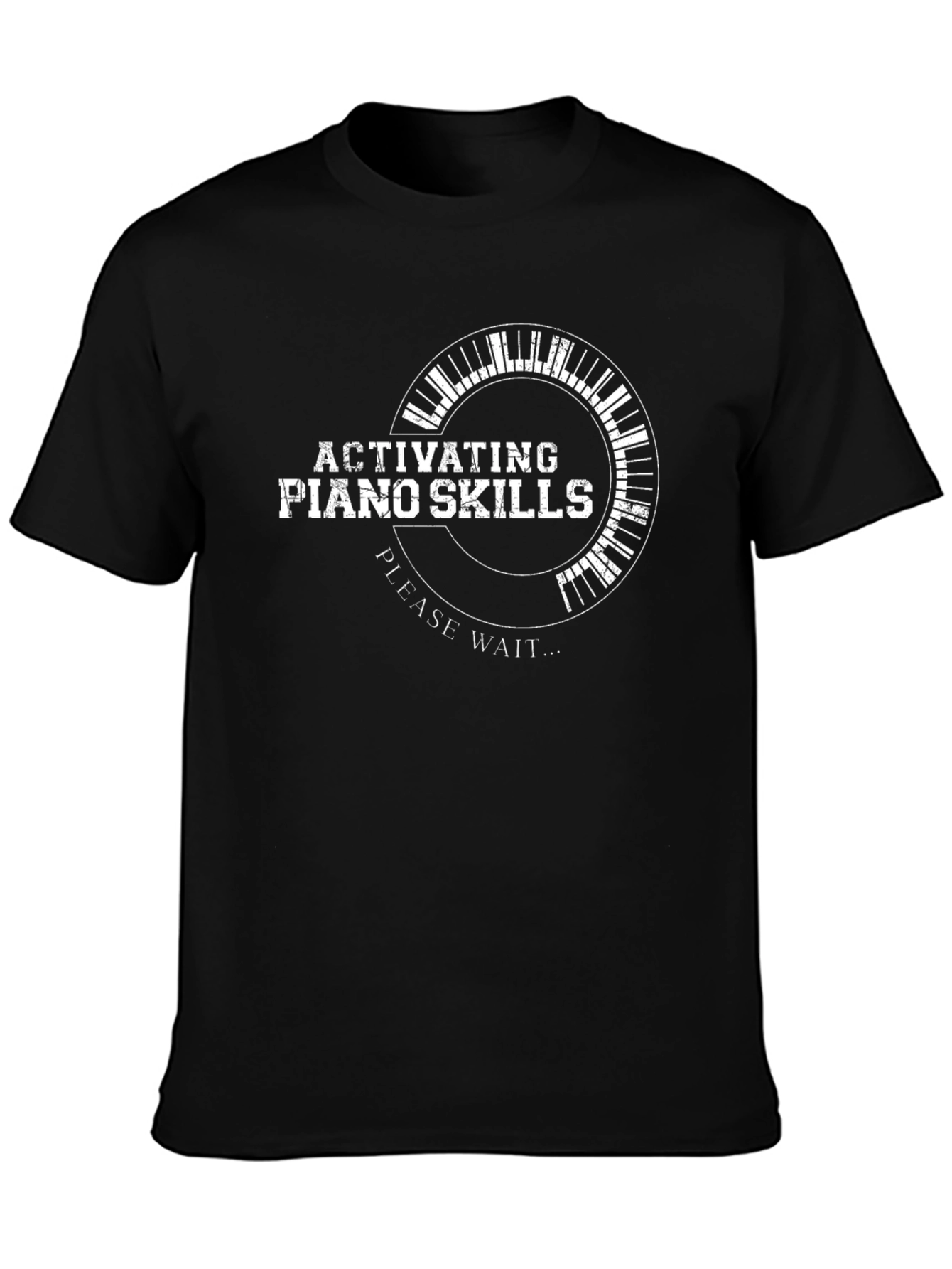 Activating Piano Skills Black T-Shirt