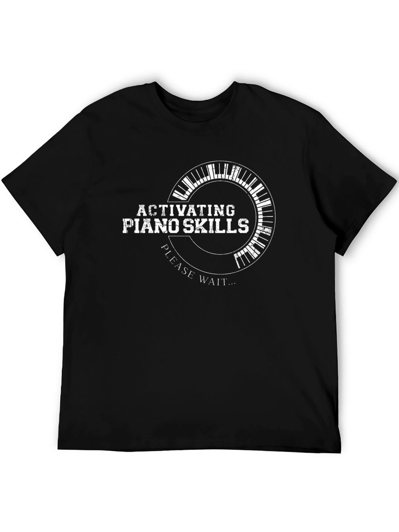 Activating Piano Skills Black T-Shirt