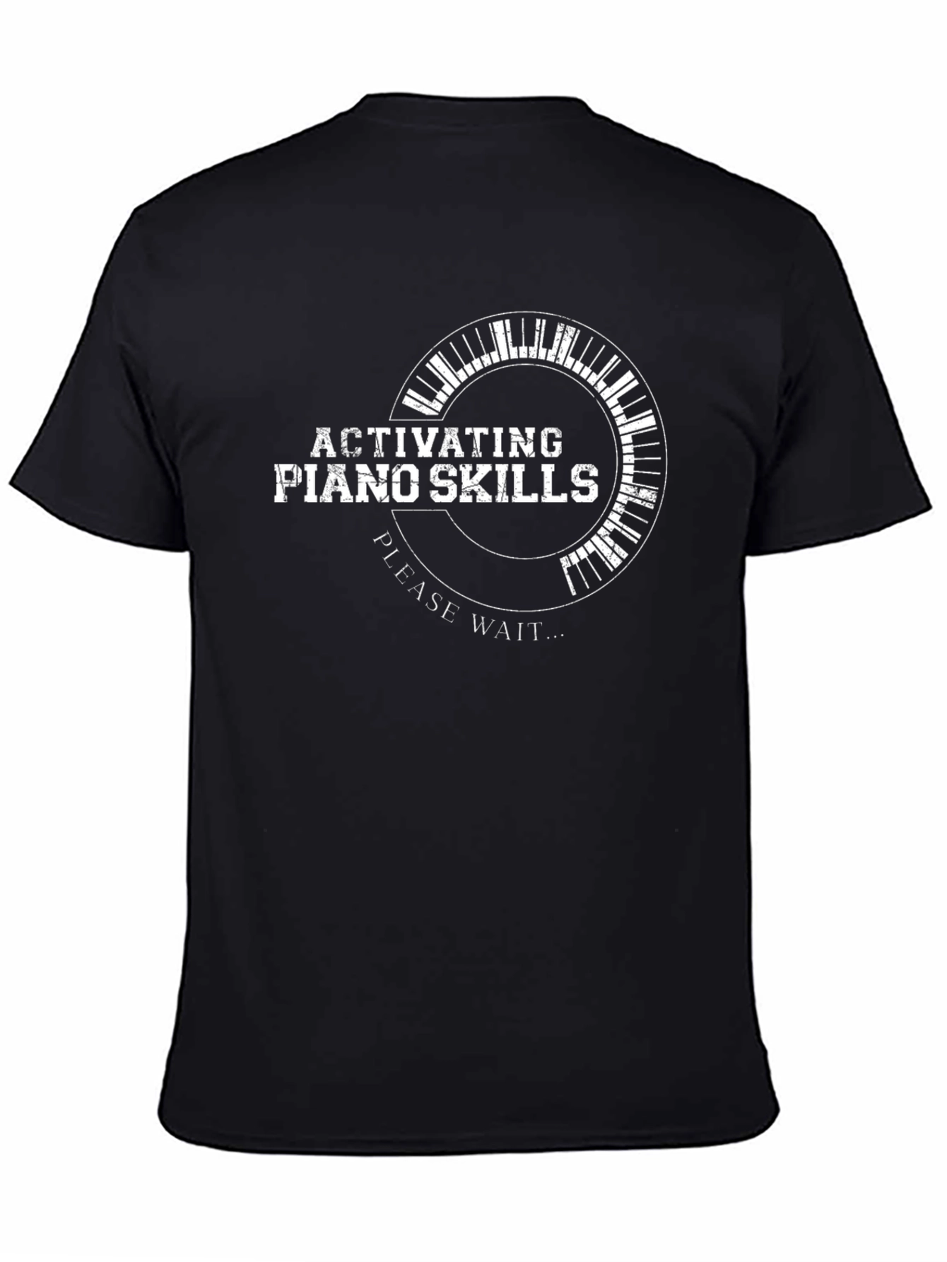 Activating Piano Skills Black T-Shirt