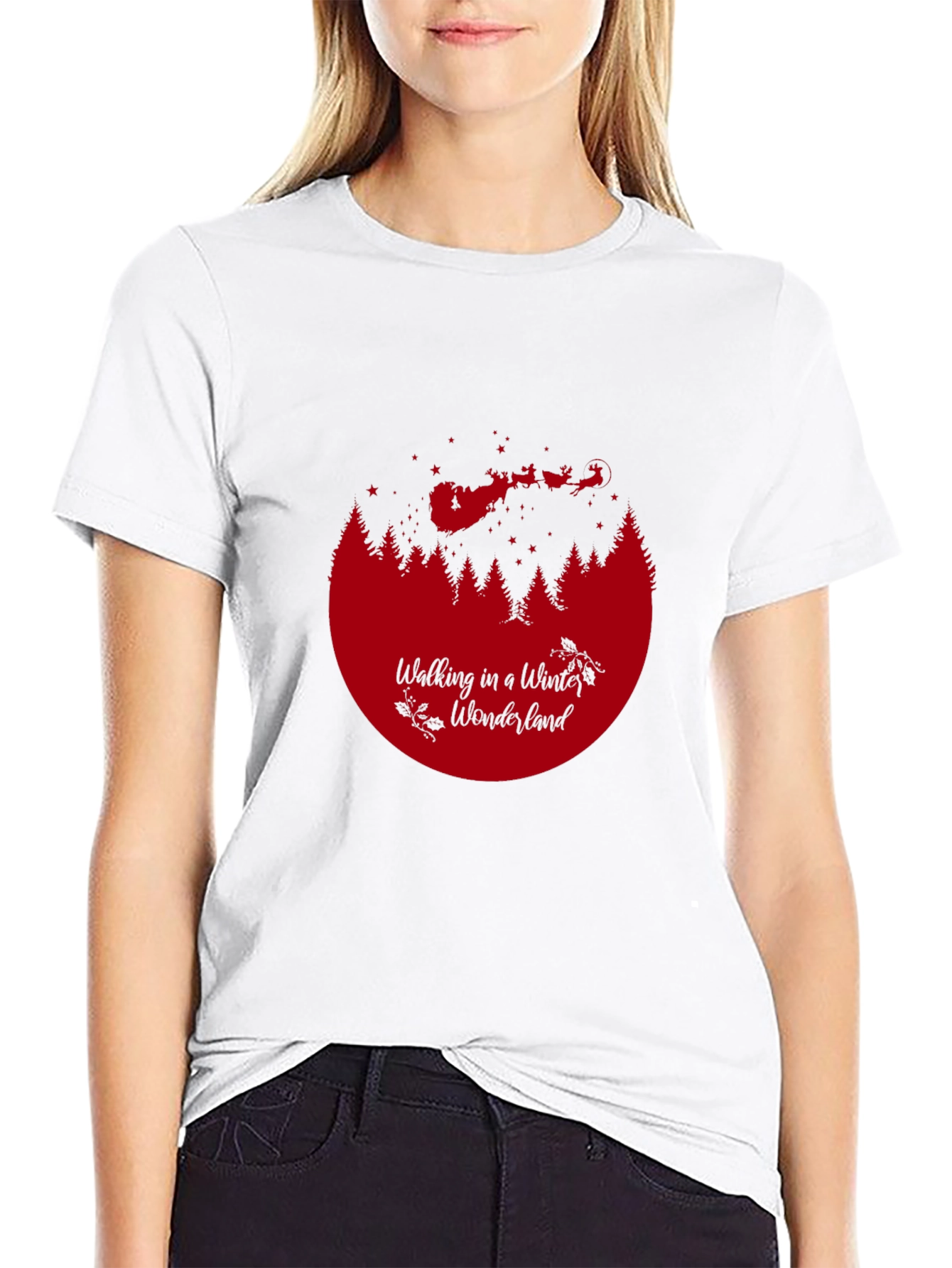 Winter Wonderland Graphic Tee - Holiday Gift