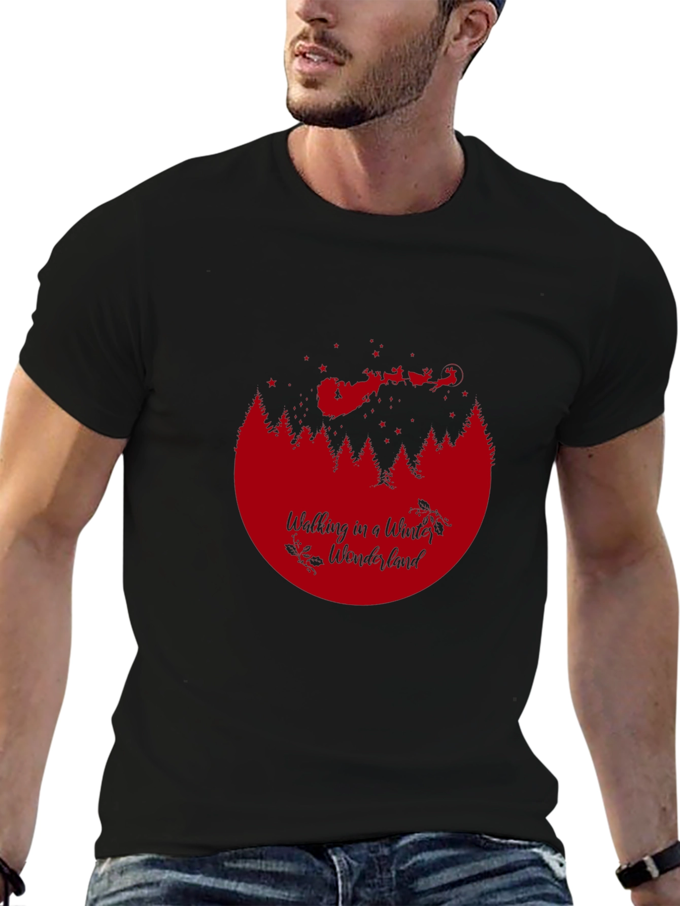Winter Wonderland Graphic Tee - Holiday Gift