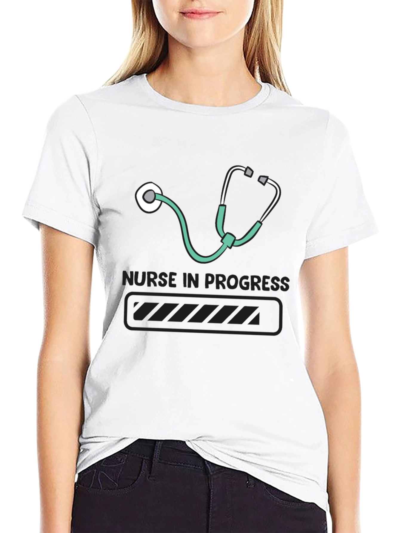 Nurse in Progress T-Shirt - Medical Student Tee