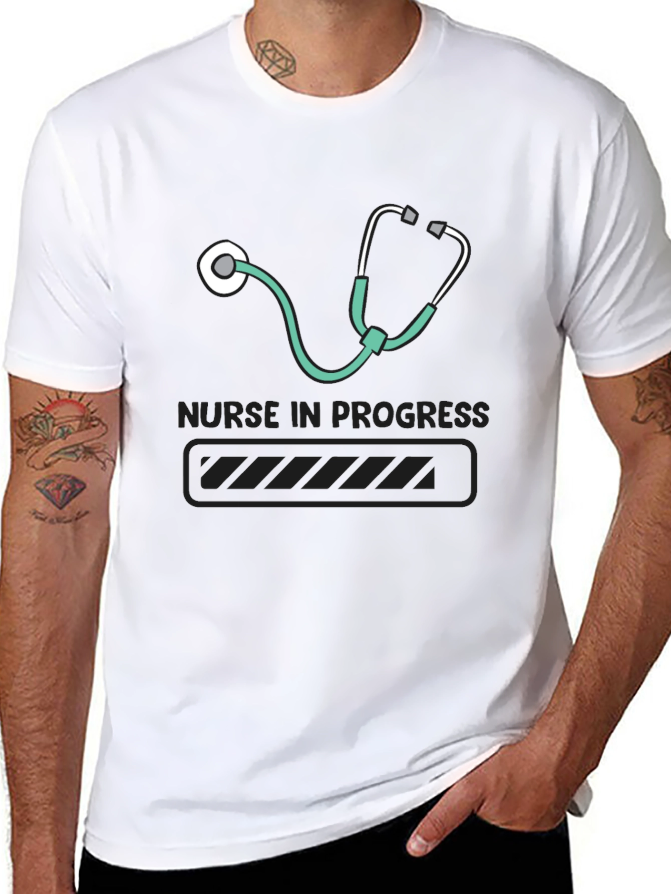 Nurse in Progress T-Shirt - Medical Student Tee