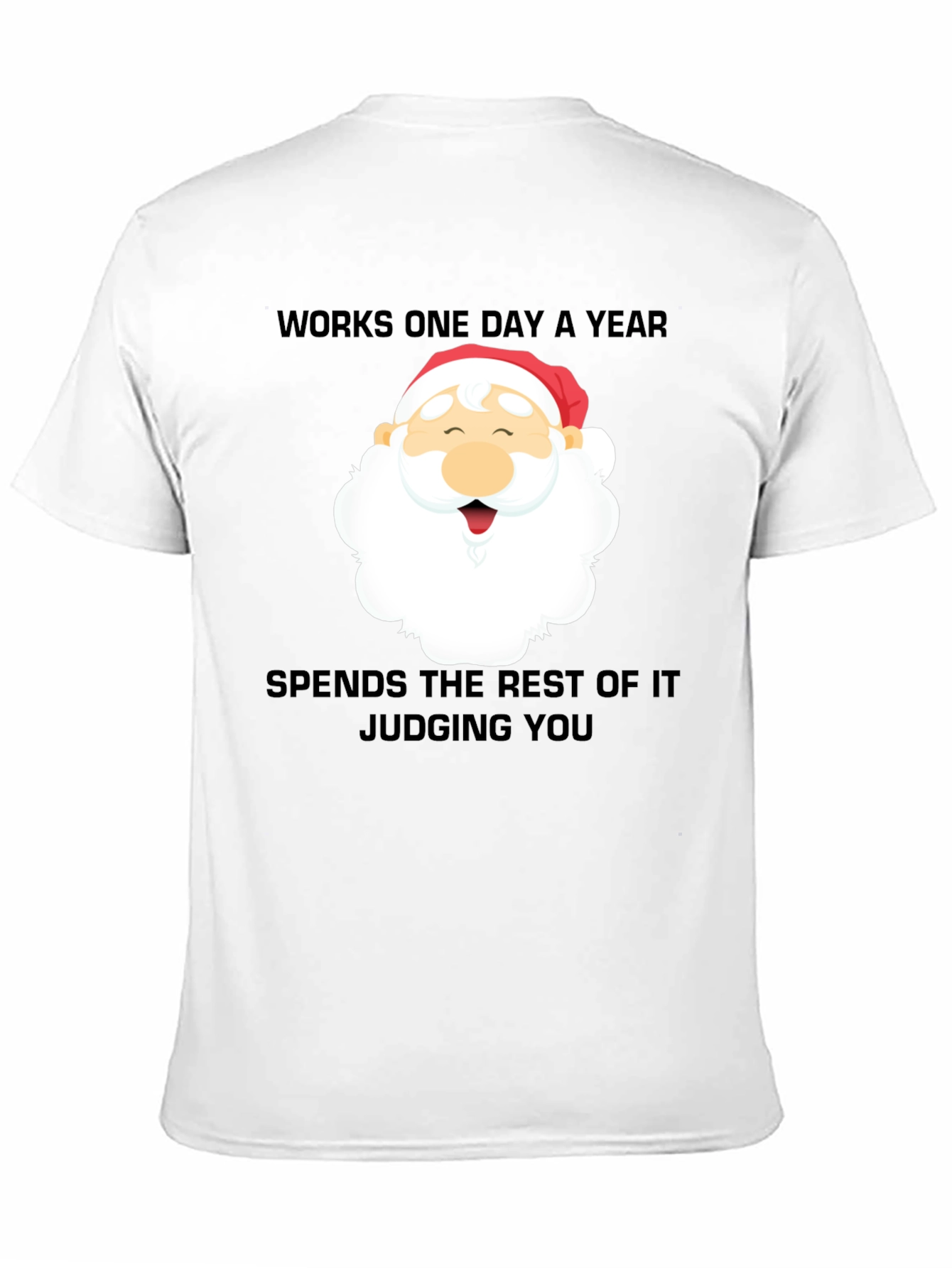 Santa Judging You Graphic T-Shirt