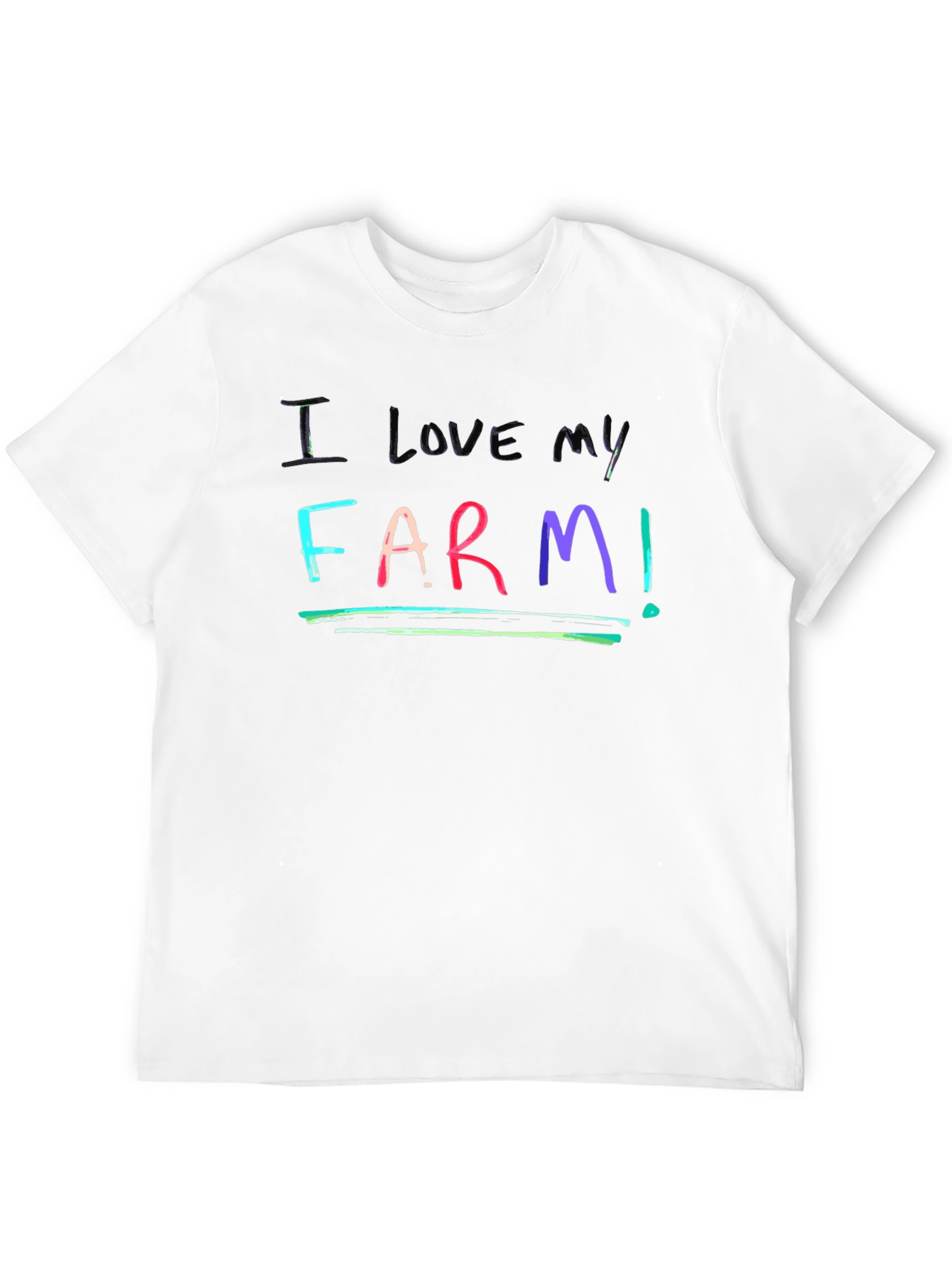I Love My Farm T-Shirt