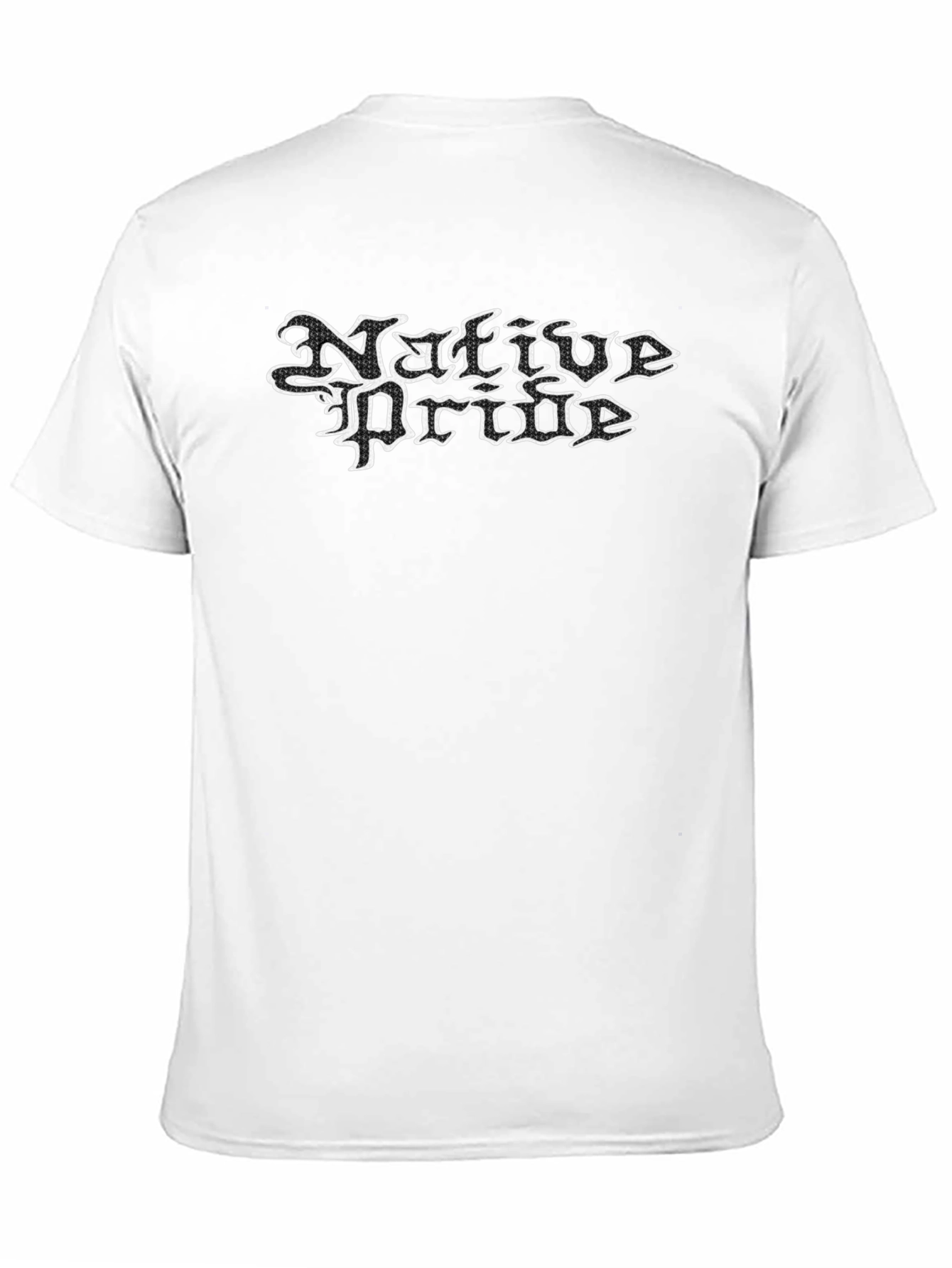 Native Pride Graphic T-Shirt - Black