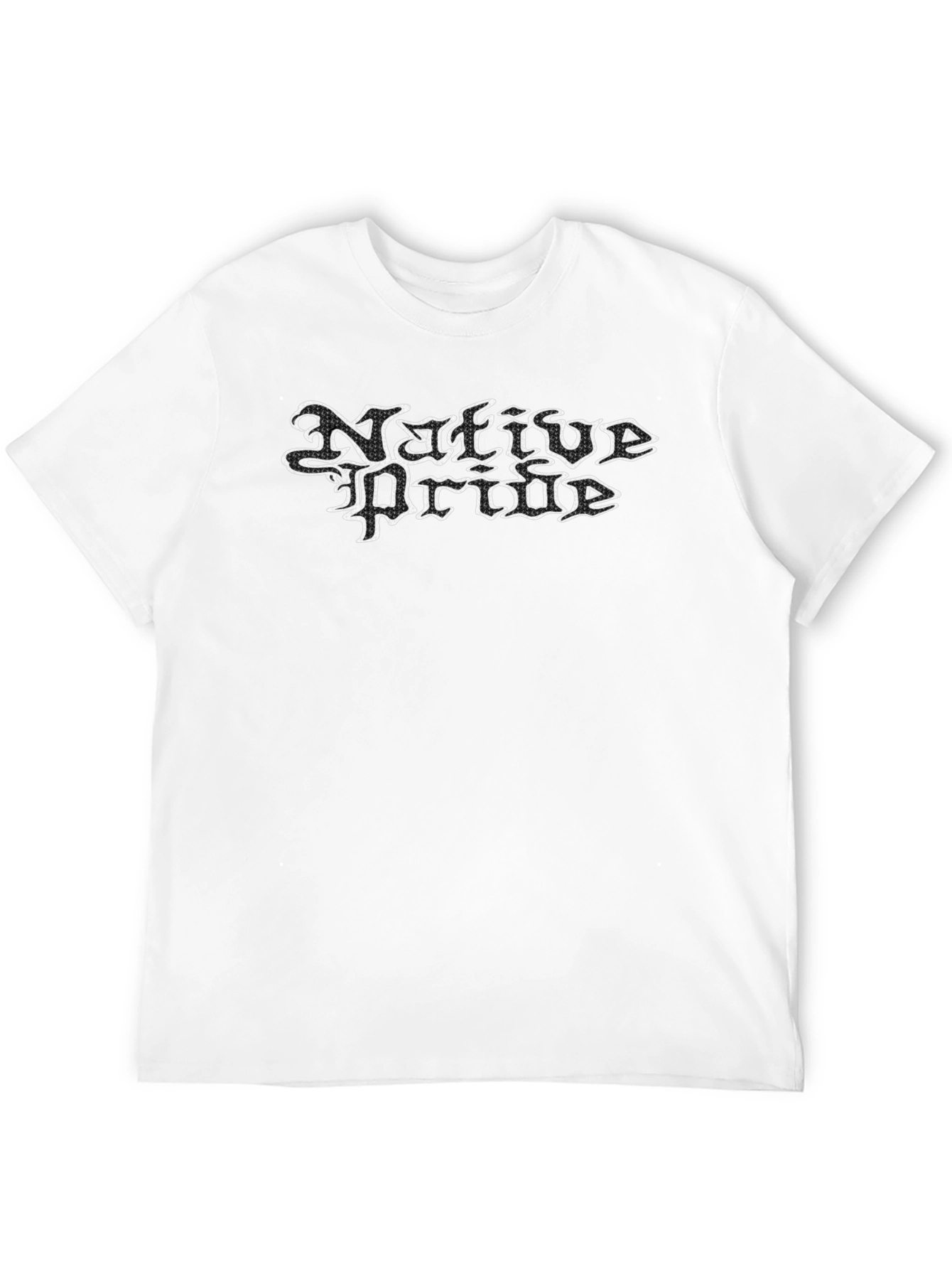 Native Pride Graphic T-Shirt - Black